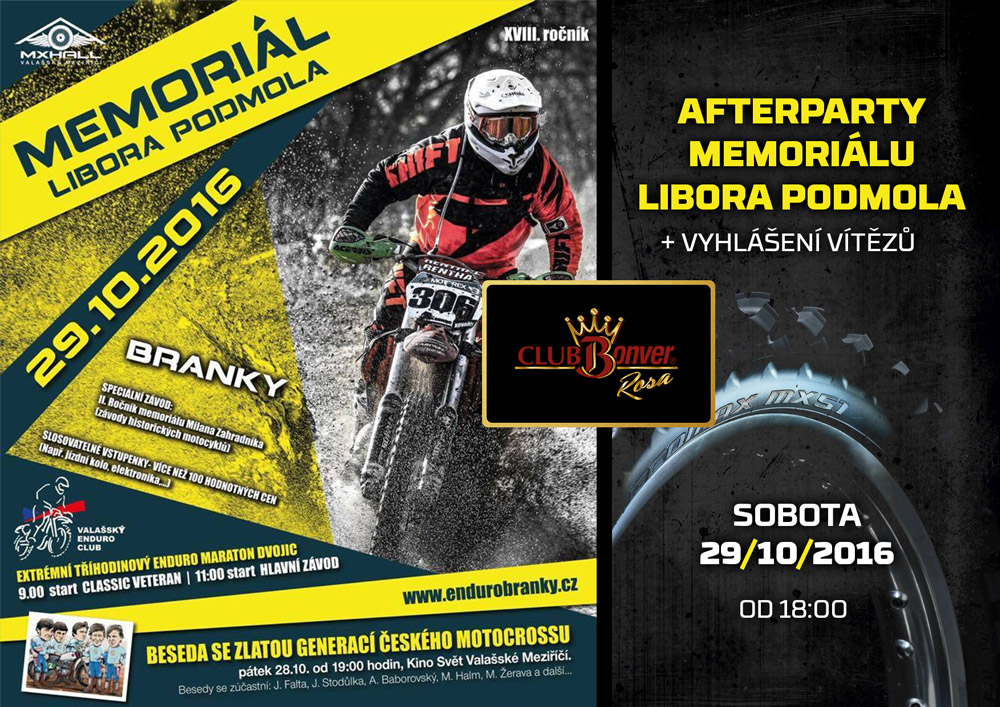 Afterparty Memoriálu Libora PodmolaAfterparty Memoriálu Libora Podmola